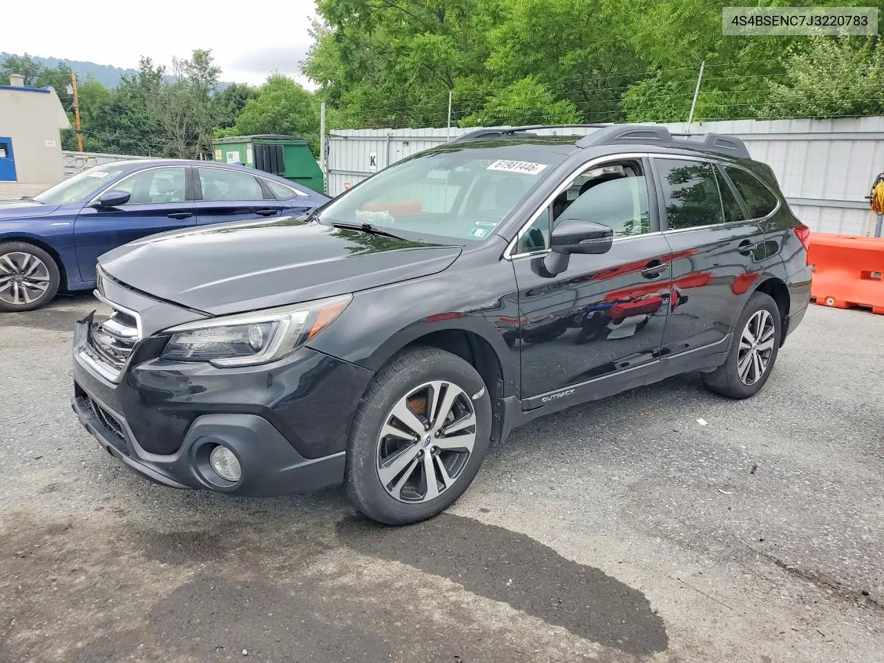 2018 Subaru Outback 3.6R Limited VIN: 4S4BSENC7J3220783 Lot: 61981446