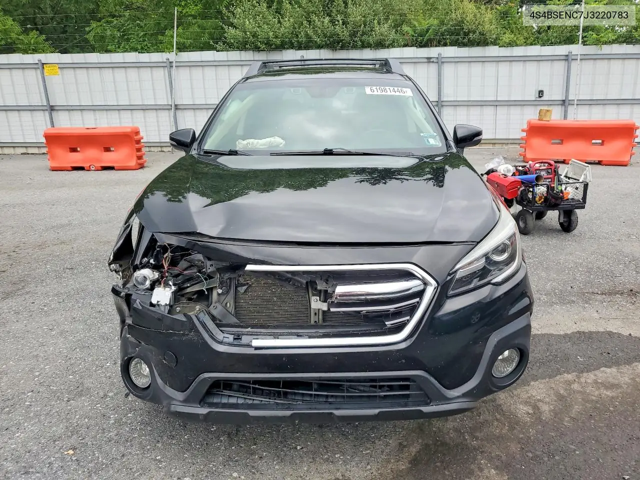 2018 Subaru Outback 3.6R Limited VIN: 4S4BSENC7J3220783 Lot: 61981446