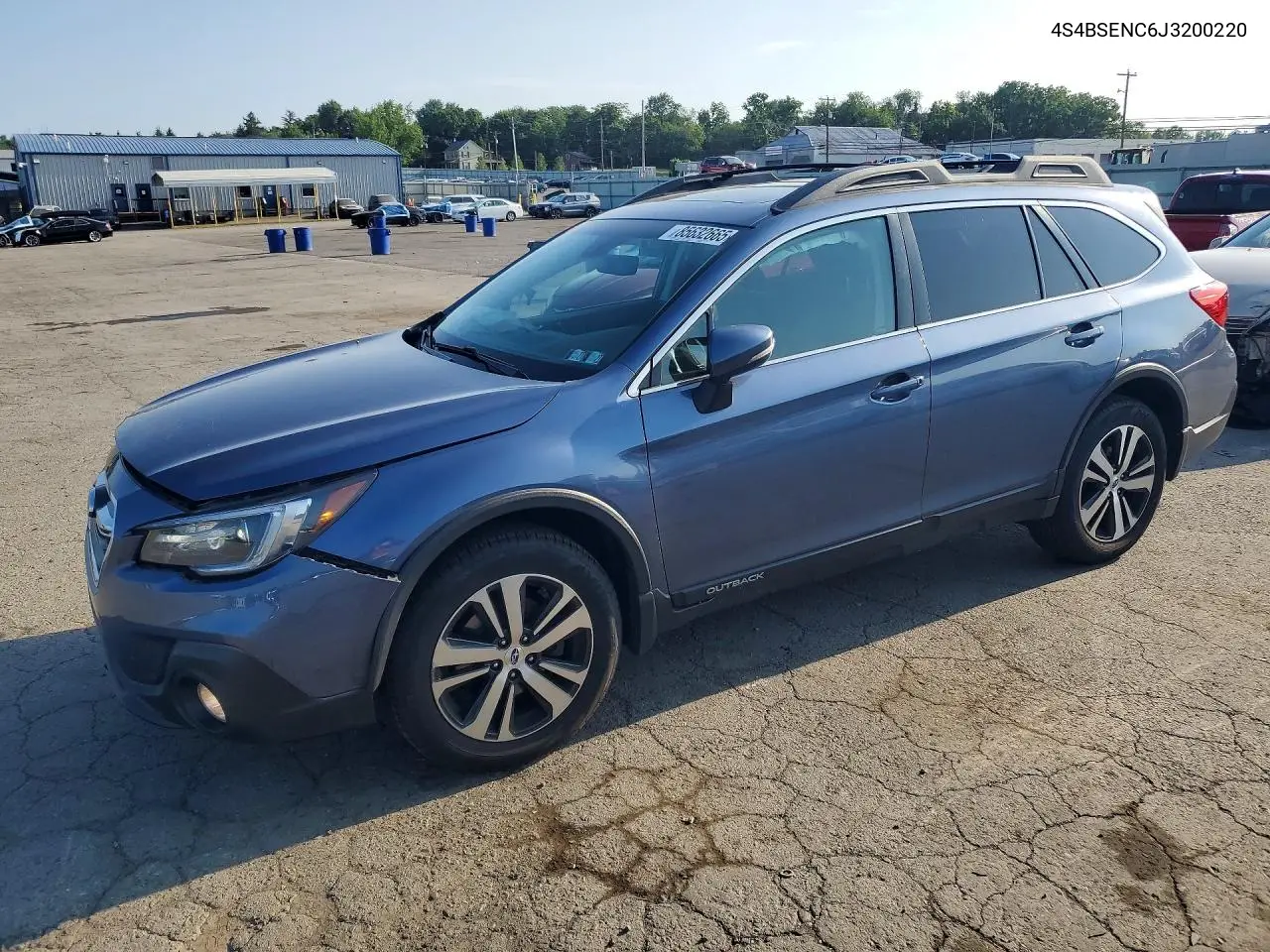 2018 Subaru Outback 3.6R Limited VIN: 4S4BSENC6J3200220 Lot: 85632665
