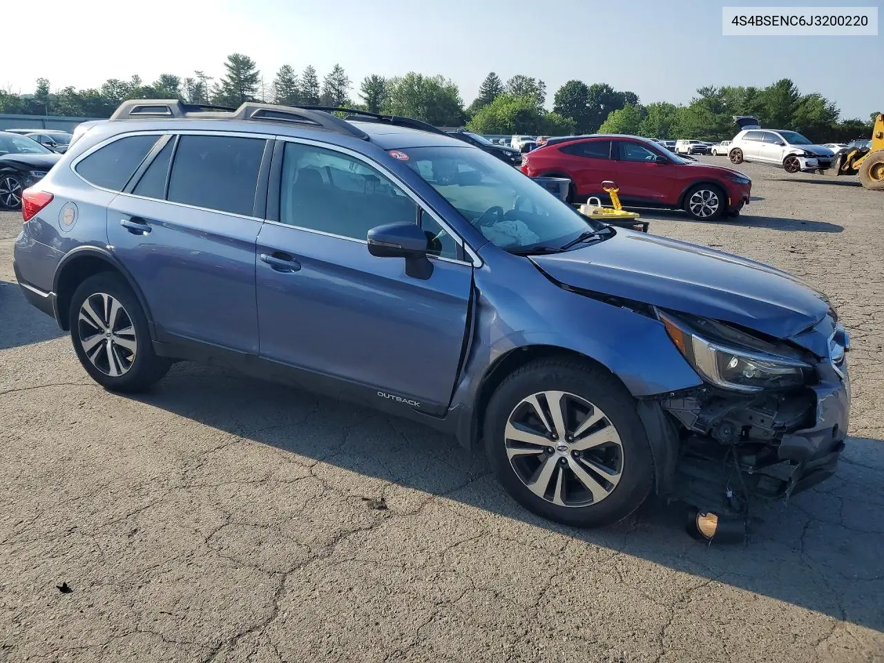 2018 Subaru Outback 3.6R Limited VIN: 4S4BSENC6J3200220 Lot: 85632665