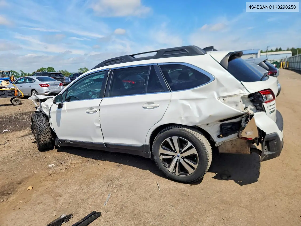 2019 Subaru Outback 2.5I Limited VIN: 4S4BSANC1K3298258 Lot: 56782926