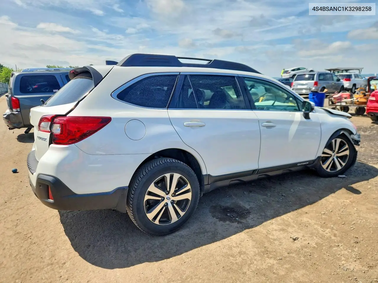 2019 Subaru Outback 2.5I Limited VIN: 4S4BSANC1K3298258 Lot: 56782926