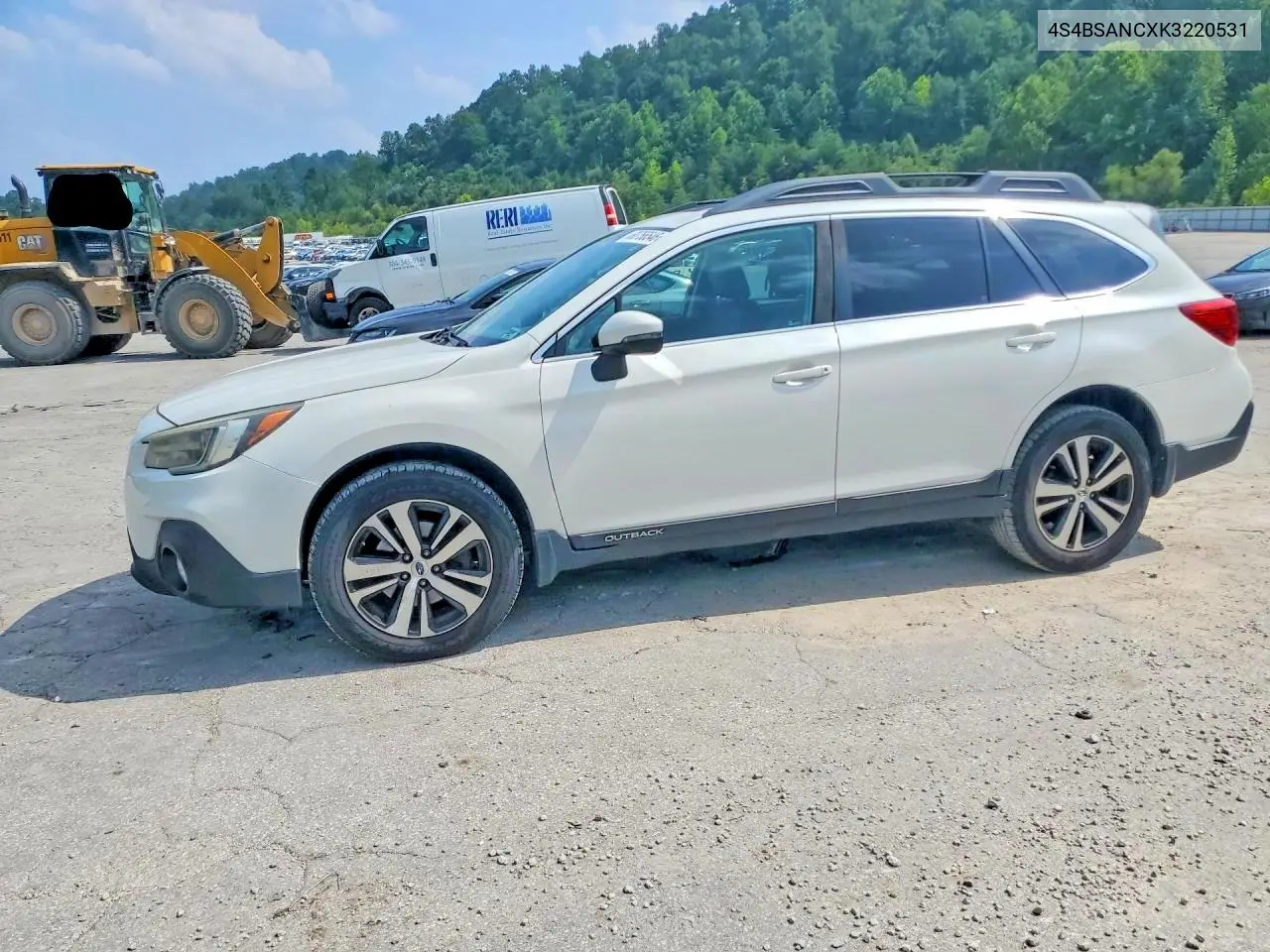 2019 Subaru Outback 2.5I Limited VIN: 4S4BSANCXK3220531 Lot: 60756546