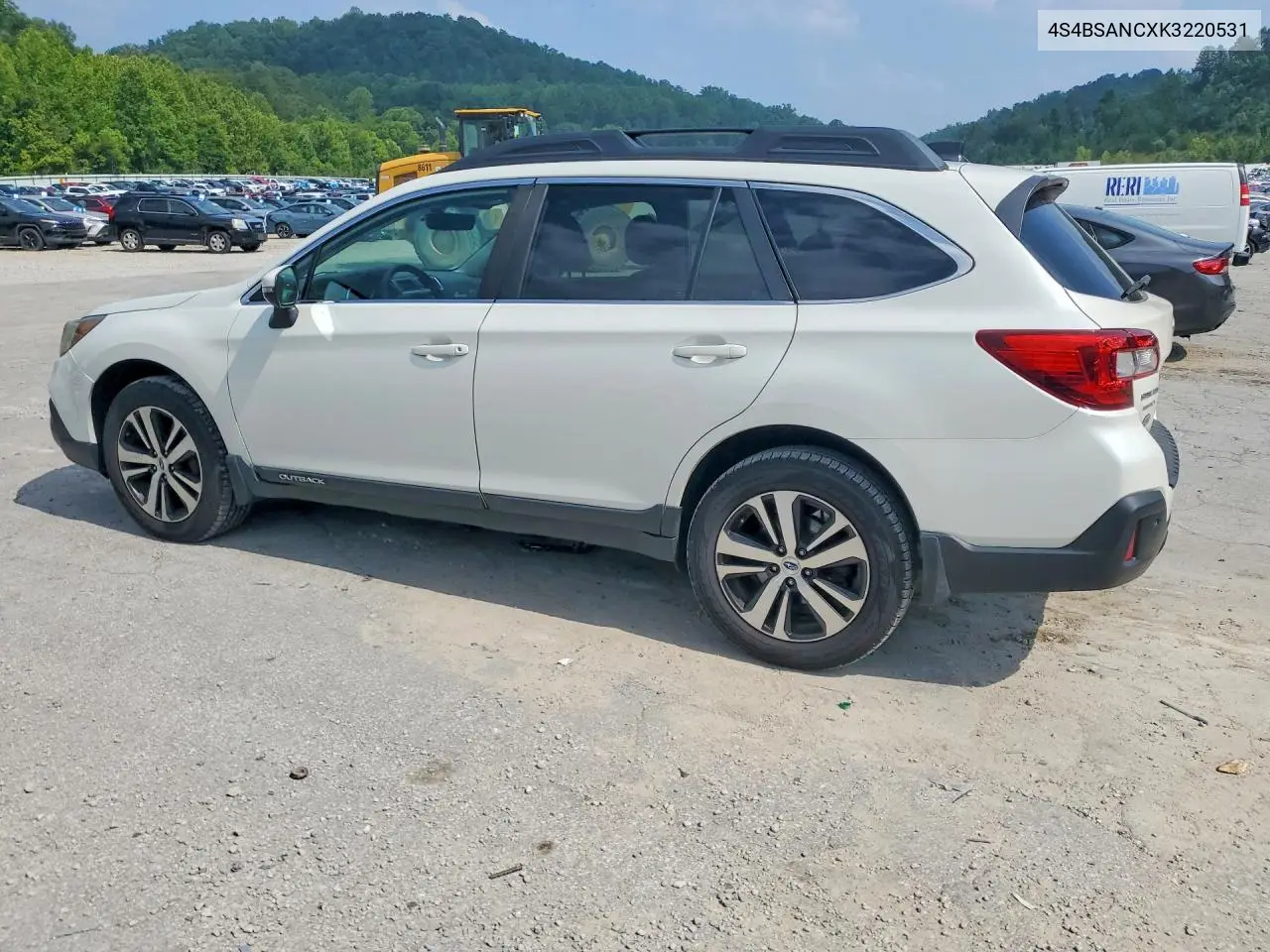 2019 Subaru Outback 2.5I Limited VIN: 4S4BSANCXK3220531 Lot: 60756546