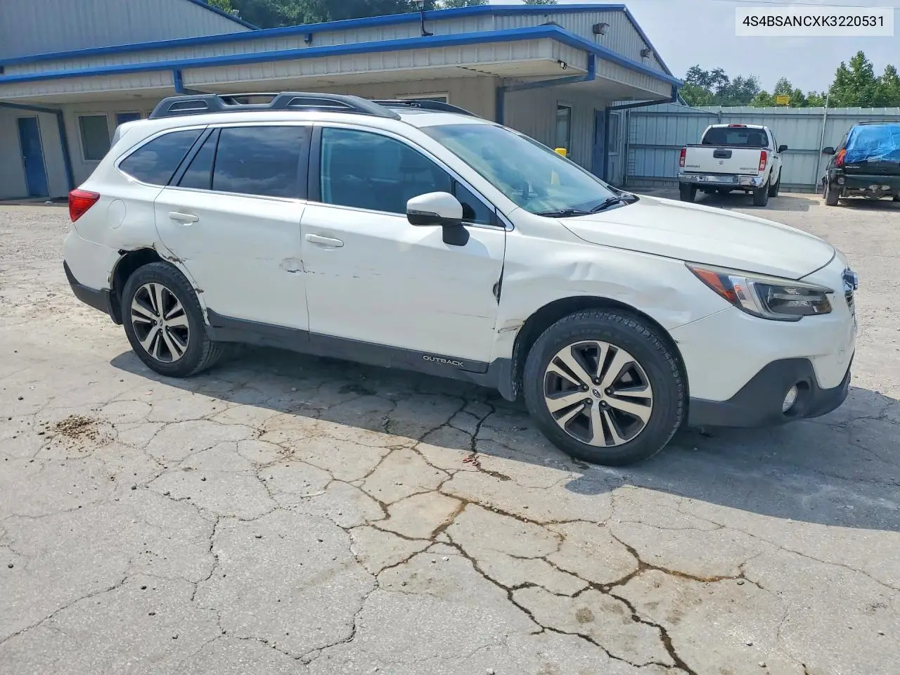 2019 Subaru Outback 2.5I Limited VIN: 4S4BSANCXK3220531 Lot: 60756546