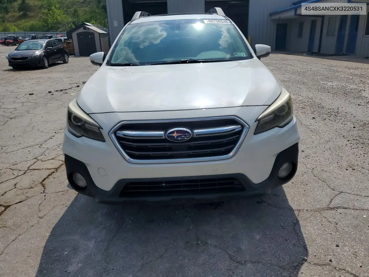2019 Subaru Outback 2.5I Limited VIN: 4S4BSANCXK3220531 Lot: 60756546