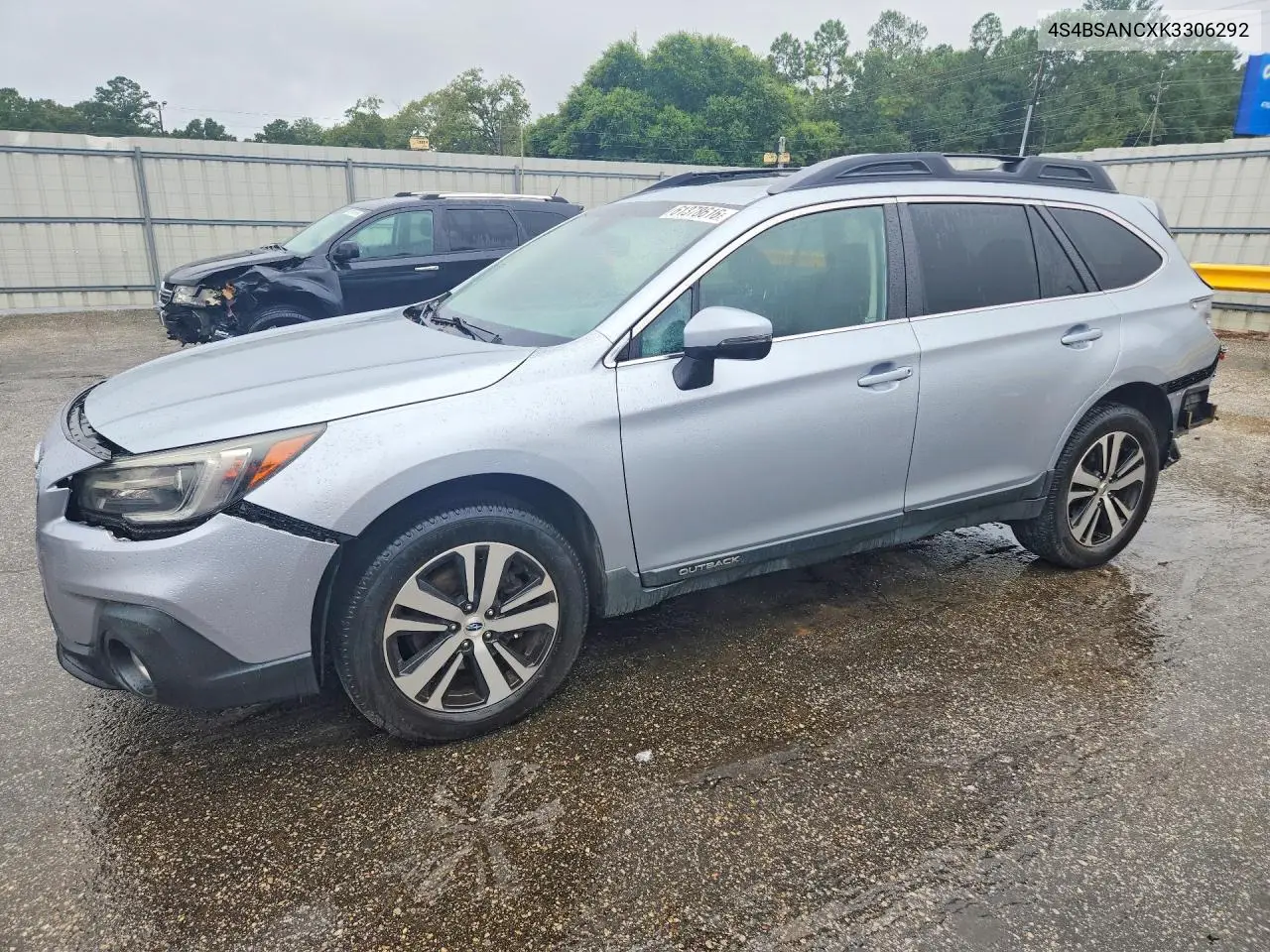 2019 Subaru Outback 2.5I Limited VIN: 4S4BSANCXK3306292 Lot: 61378616
