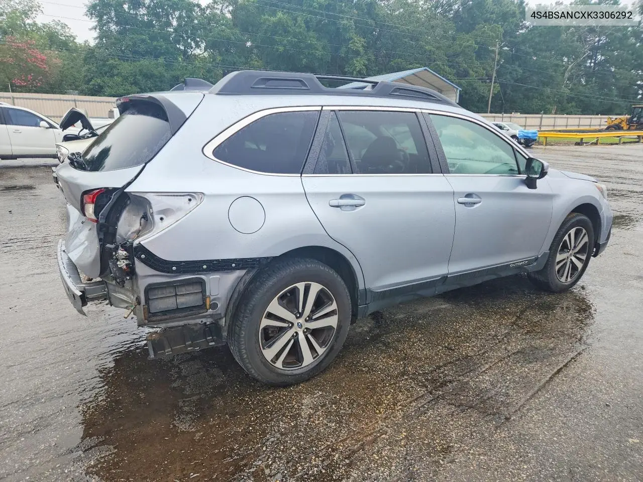 2019 Subaru Outback 2.5I Limited VIN: 4S4BSANCXK3306292 Lot: 61378616