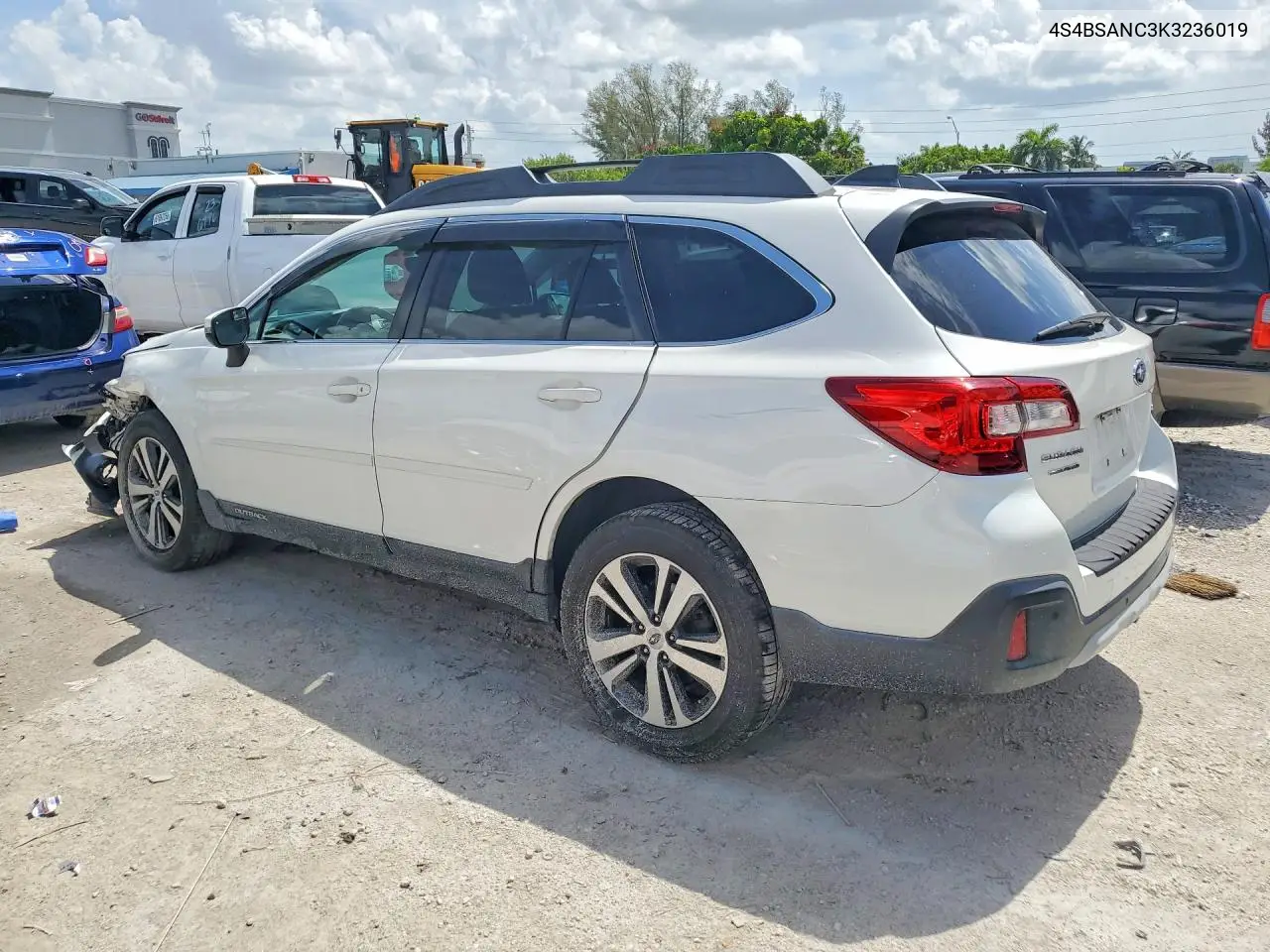 2019 Subaru Outback 2.5I Limited VIN: 4S4BSANC3K3236019 Lot: 61408076