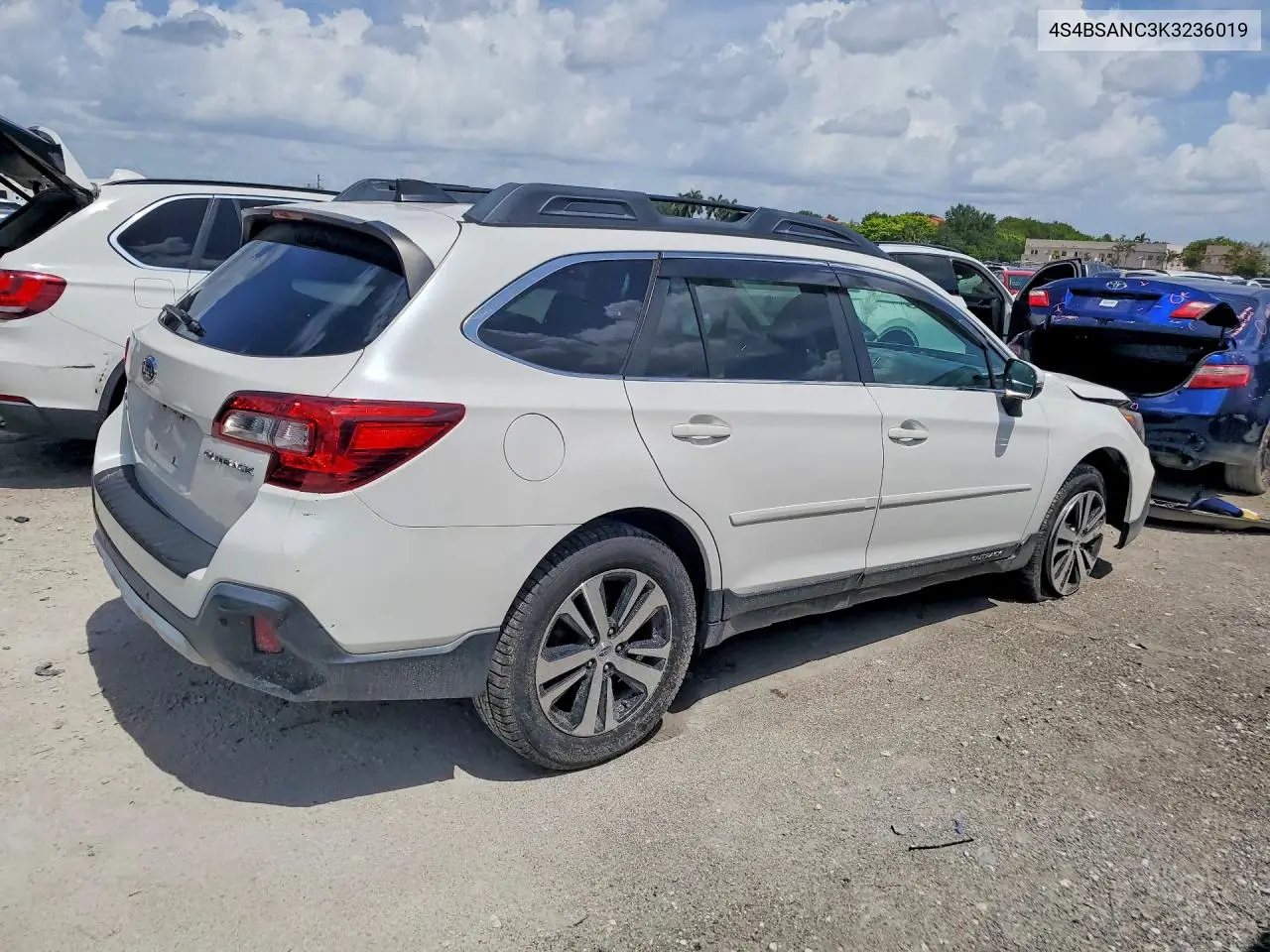 2019 Subaru Outback 2.5I Limited VIN: 4S4BSANC3K3236019 Lot: 61408076
