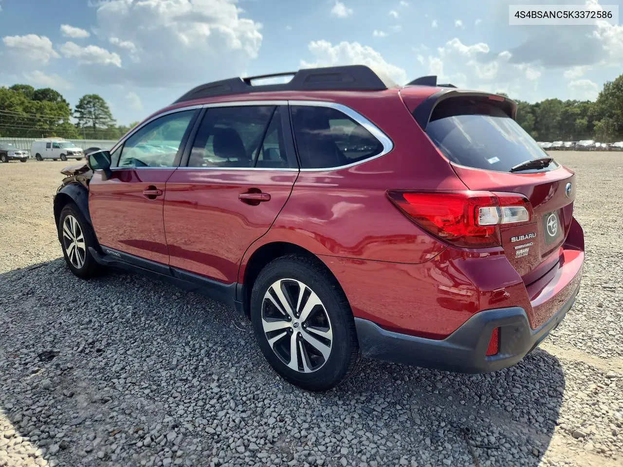 2019 Subaru Outback 2.5I Limited VIN: 4S4BSANC5K3372586 Lot: 61489806