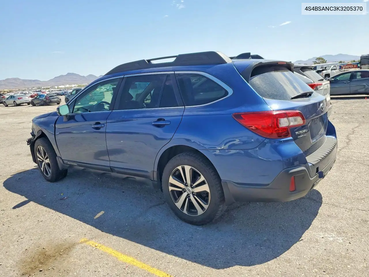 2019 Subaru Outback 2.5I Limited VIN: 4S4BSANC3K3205370 Lot: 61727276