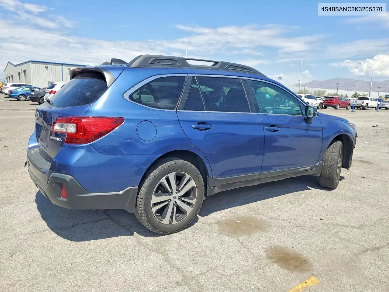 2019 Subaru Outback 2.5I Limited VIN: 4S4BSANC3K3205370 Lot: 61727276