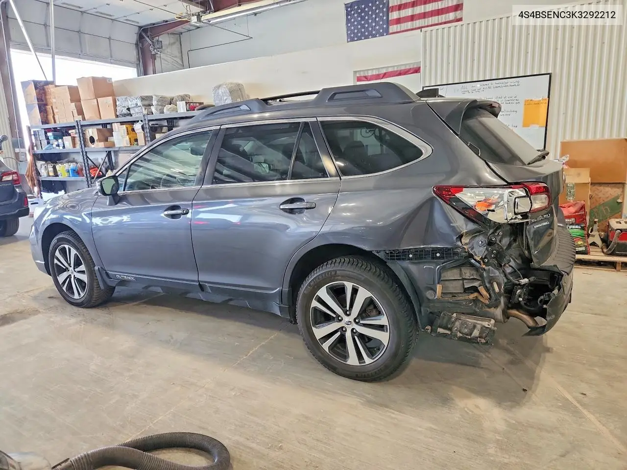 2019 Subaru Outback 3.6R Limited VIN: 4S4BSENC3K3292212 Lot: 61744506