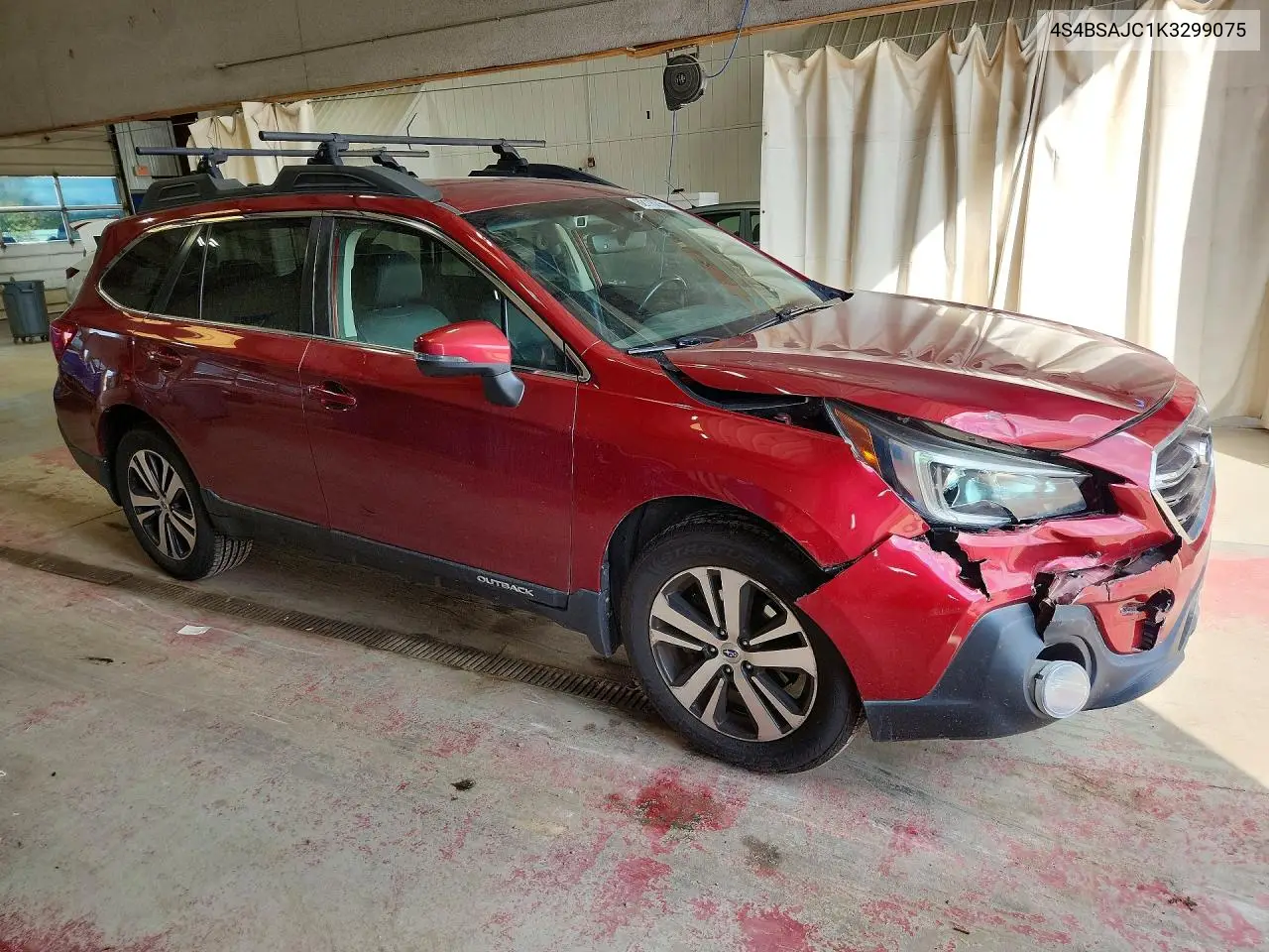 2019 Subaru Outback 2.5I Limited VIN: 4S4BSAJC1K3299075 Lot: 62116296