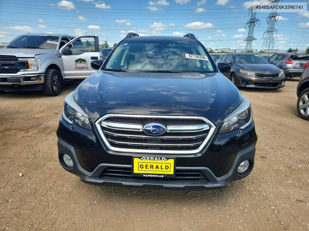 2019 Subaru Outback 2.5I Premium VIN: 4S4BSAFC6K3390741 Lot: 62156266