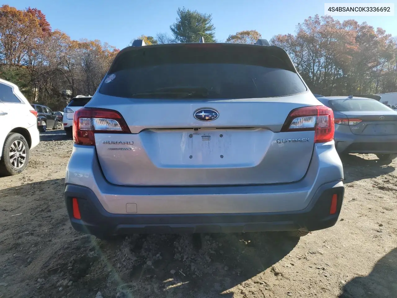 4S4BSANC0K3336692 2019 Subaru Outback 2.5I Limited