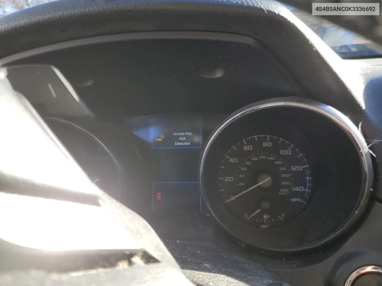 4S4BSANC0K3336692 2019 Subaru Outback 2.5I Limited