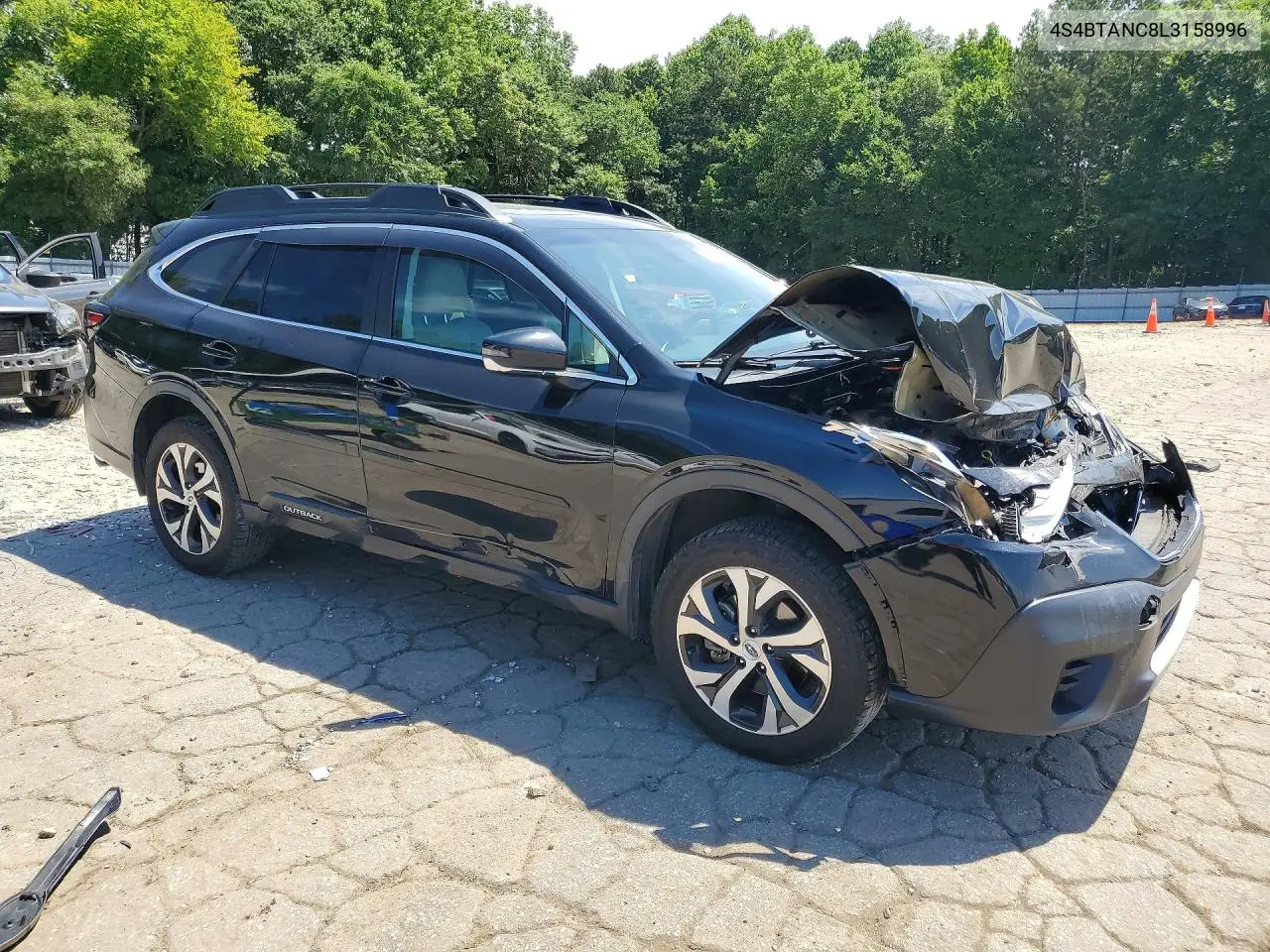 2020 Subaru Outback Limited VIN: 4S4BTANC8L3158996 Lot: 56355266