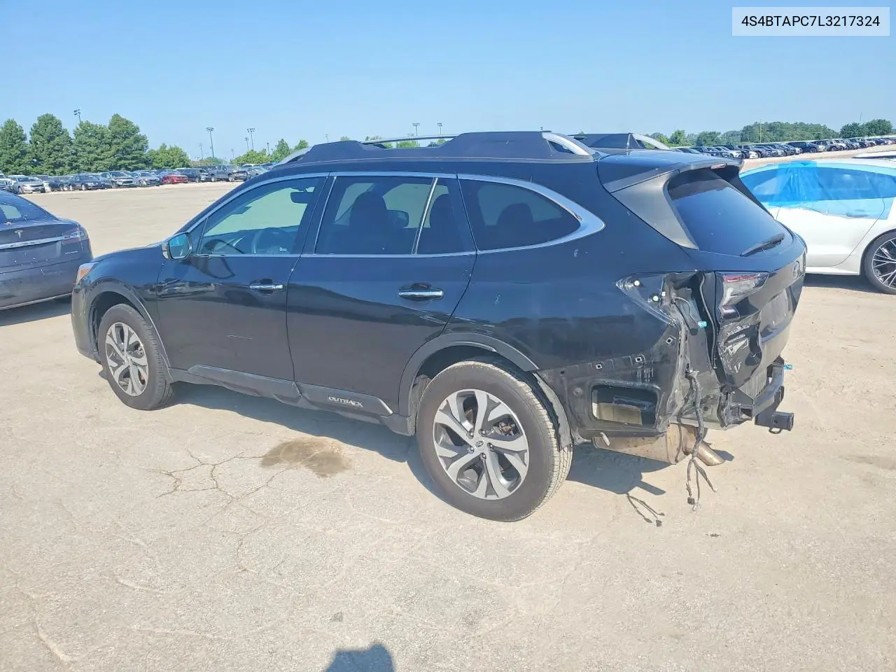 2020 Subaru Outback Touring VIN: 4S4BTAPC7L3217324 Lot: 60753756