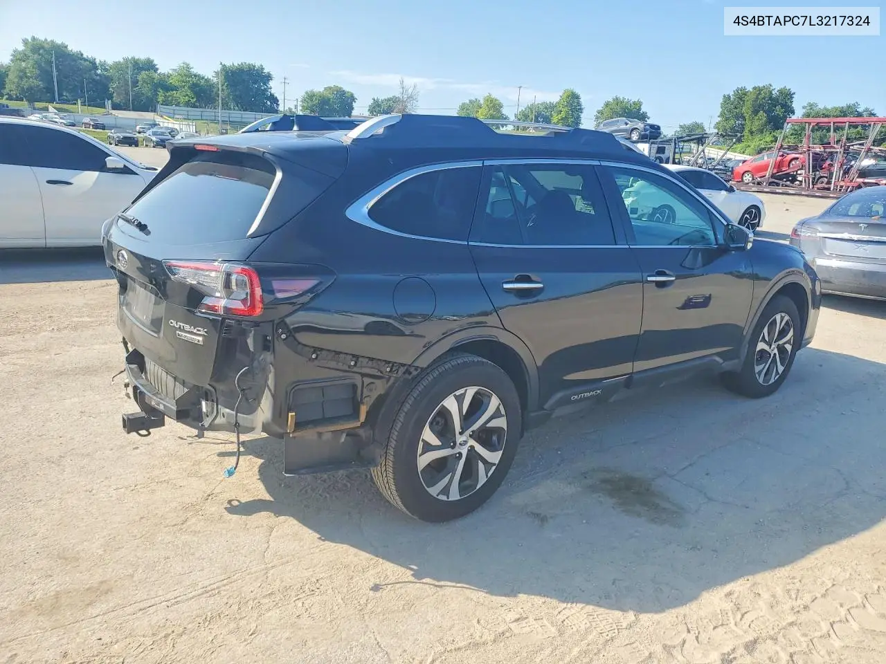 2020 Subaru Outback Touring VIN: 4S4BTAPC7L3217324 Lot: 60753756