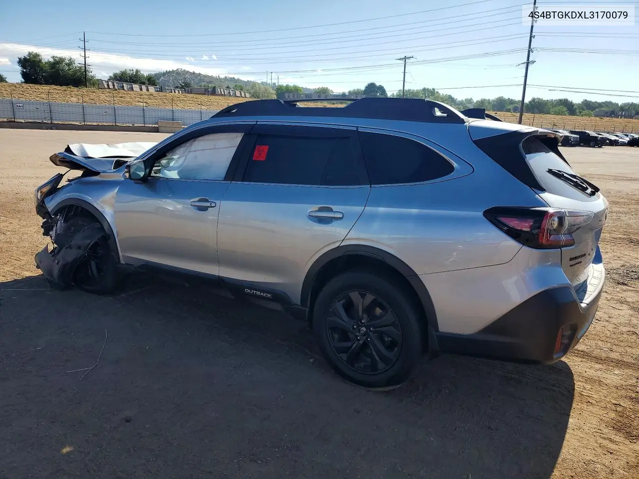 2020 Subaru Outback Onyx Edition Xt VIN: 4S4BTGKDXL3170079 Lot: 61026036