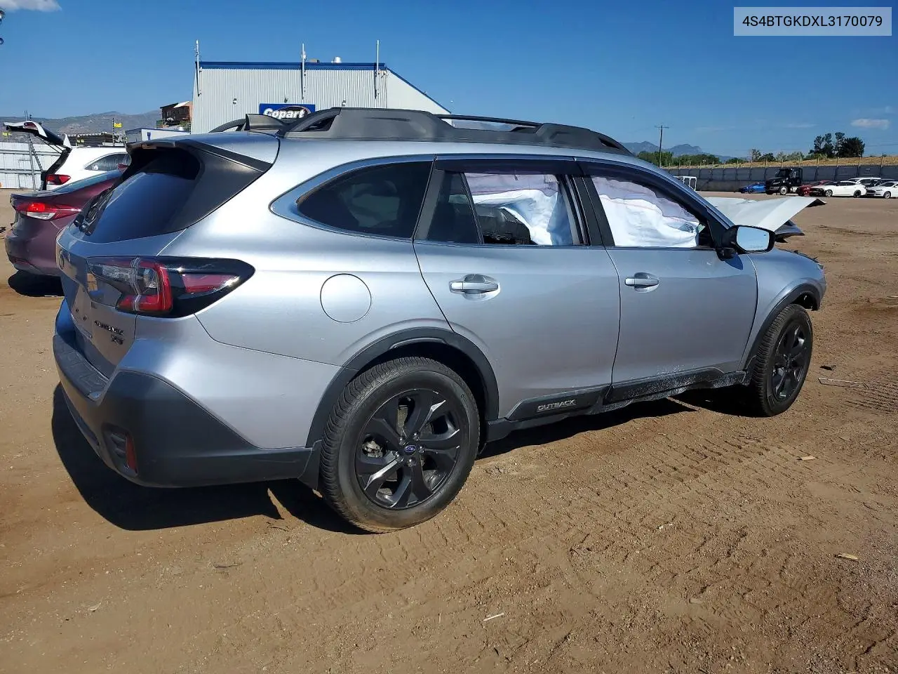 2020 Subaru Outback Onyx Edition Xt VIN: 4S4BTGKDXL3170079 Lot: 61026036