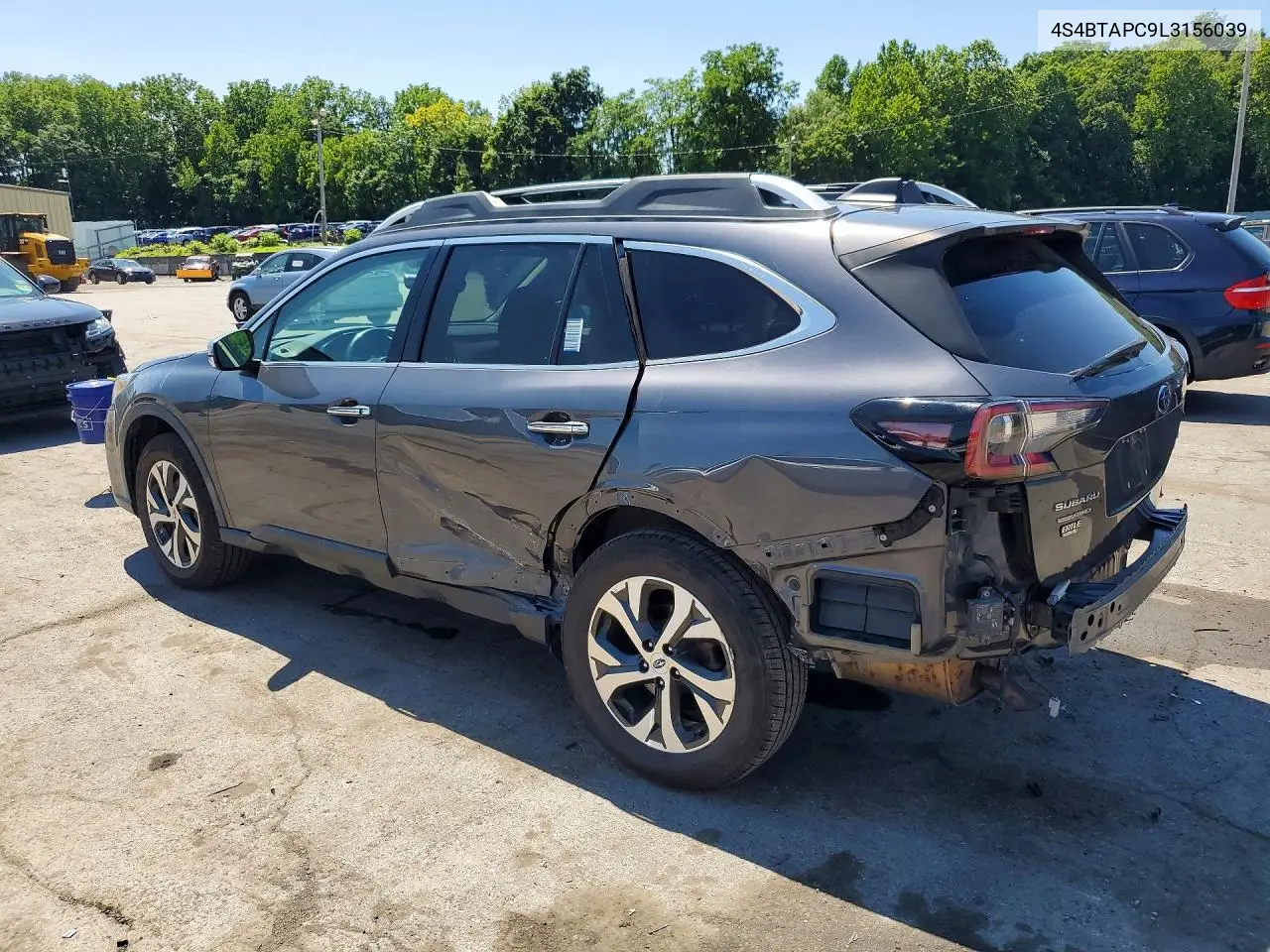 2020 Subaru Outback Touring VIN: 4S4BTAPC9L3156039 Lot: 61195456