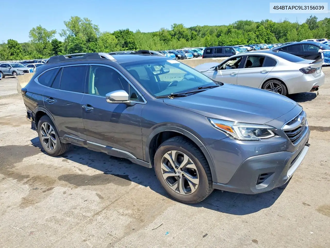 2020 Subaru Outback Touring VIN: 4S4BTAPC9L3156039 Lot: 61195456