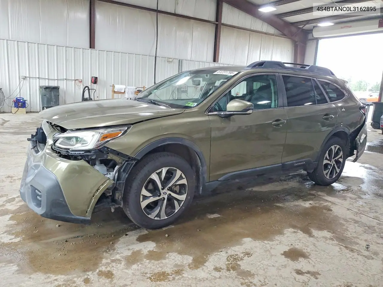 2020 Subaru Outback Limited VIN: 4S4BTANC0L3162895 Lot: 61231796