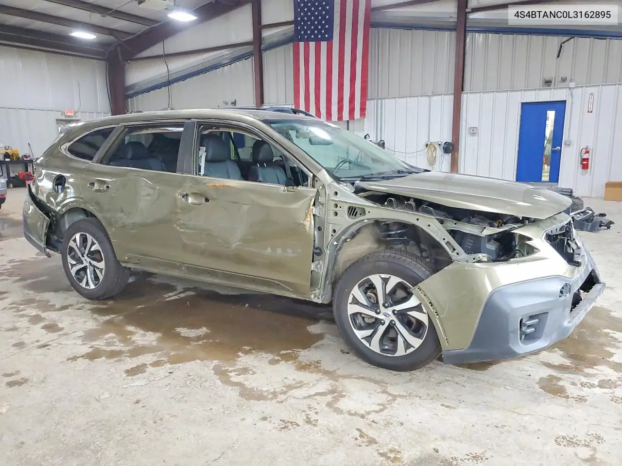 2020 Subaru Outback Limited VIN: 4S4BTANC0L3162895 Lot: 61231796