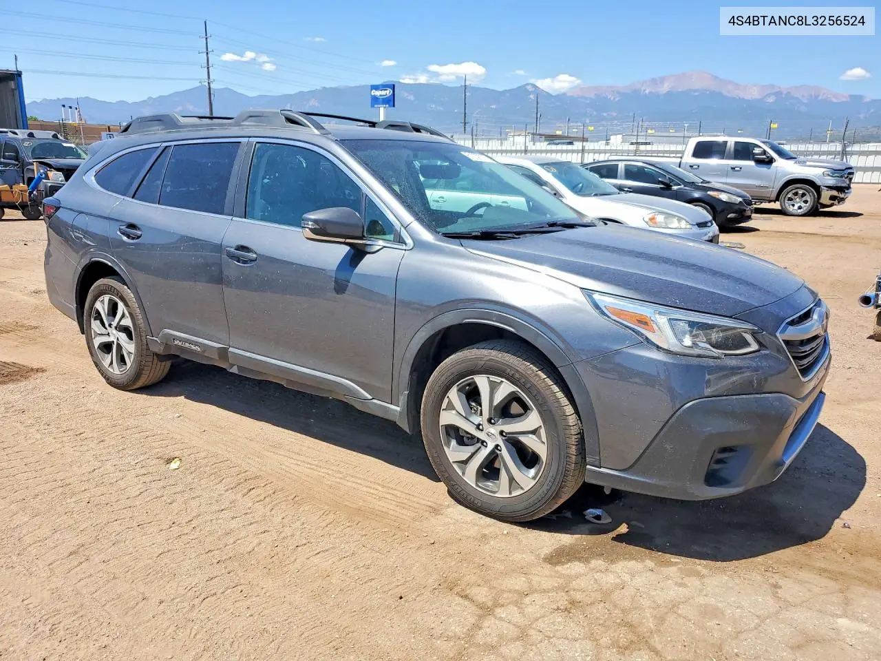 2020 Subaru Outback Limited VIN: 4S4BTANC8L3256524 Lot: 61239776