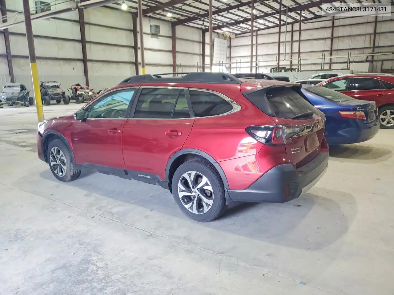 2020 Subaru Outback Limited VIN: 4S4BTANC3L3171431 Lot: 61479616