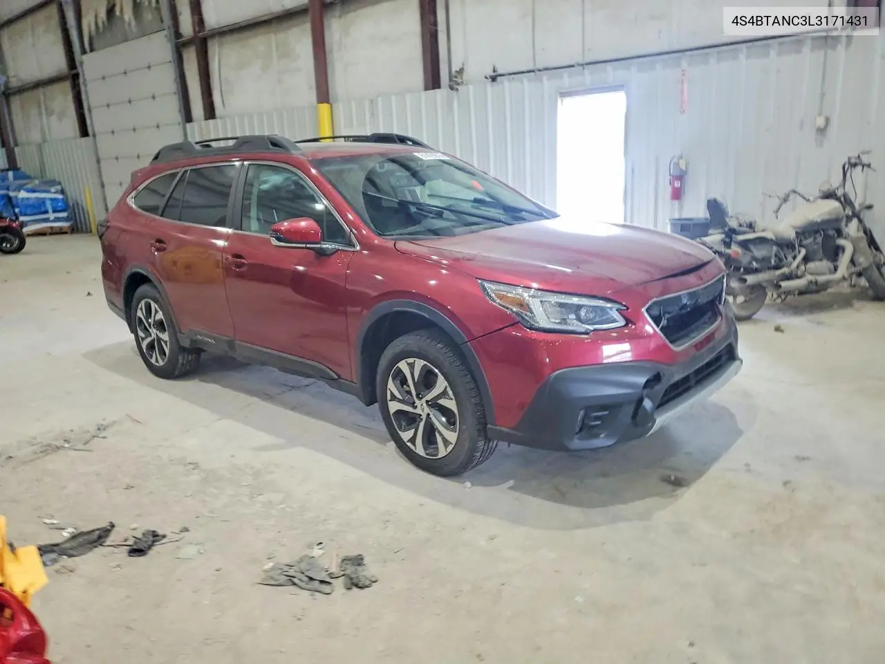 2020 Subaru Outback Limited VIN: 4S4BTANC3L3171431 Lot: 61479616