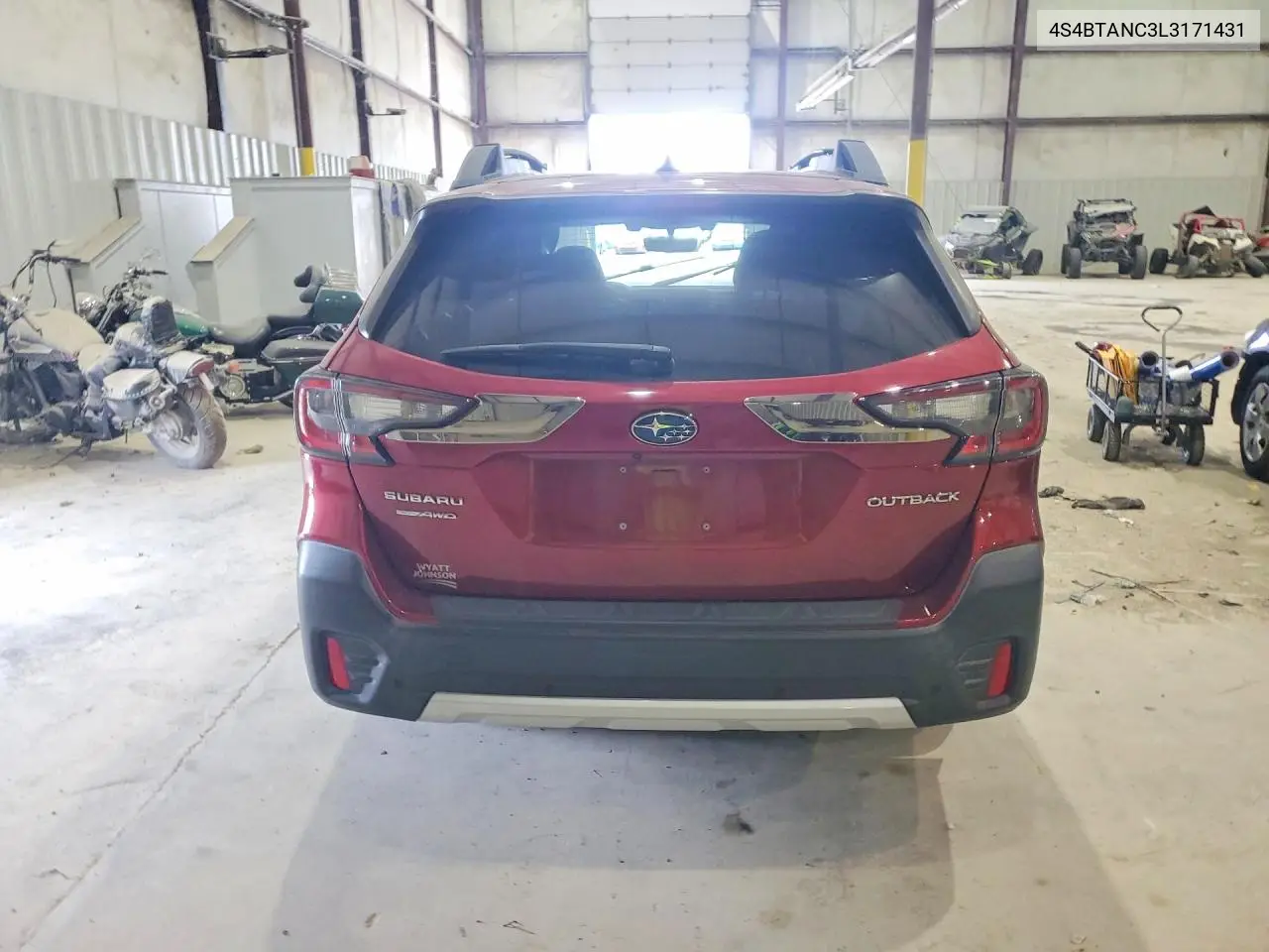 2020 Subaru Outback Limited VIN: 4S4BTANC3L3171431 Lot: 61479616
