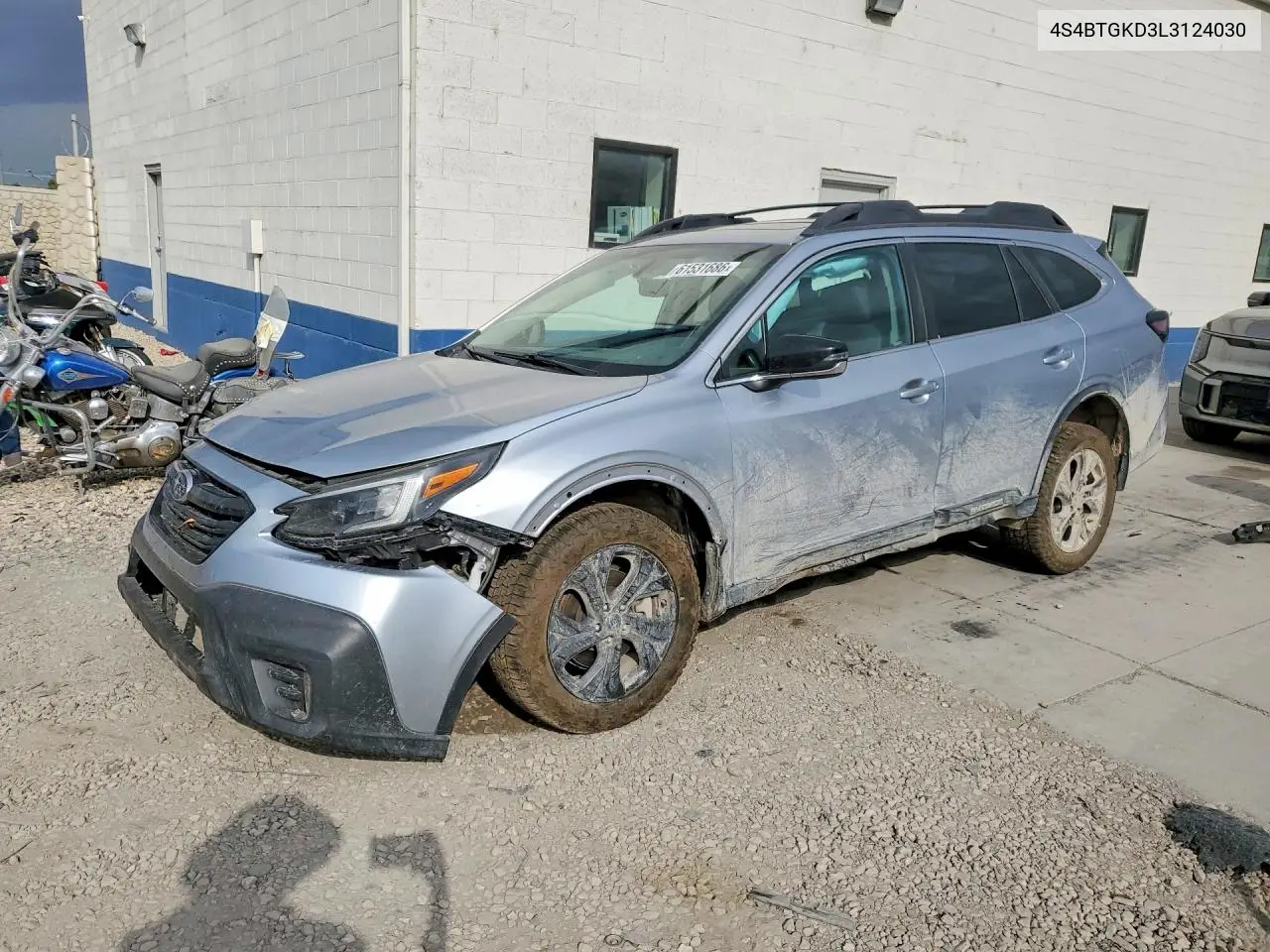 2020 Subaru Outback Onyx Edition Xt VIN: 4S4BTGKD3L3124030 Lot: 61531686