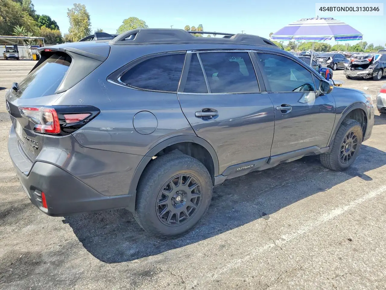 2020 Subaru Outback Limited Xt VIN: 4S4BTGND0L3130346 Lot: 61933276