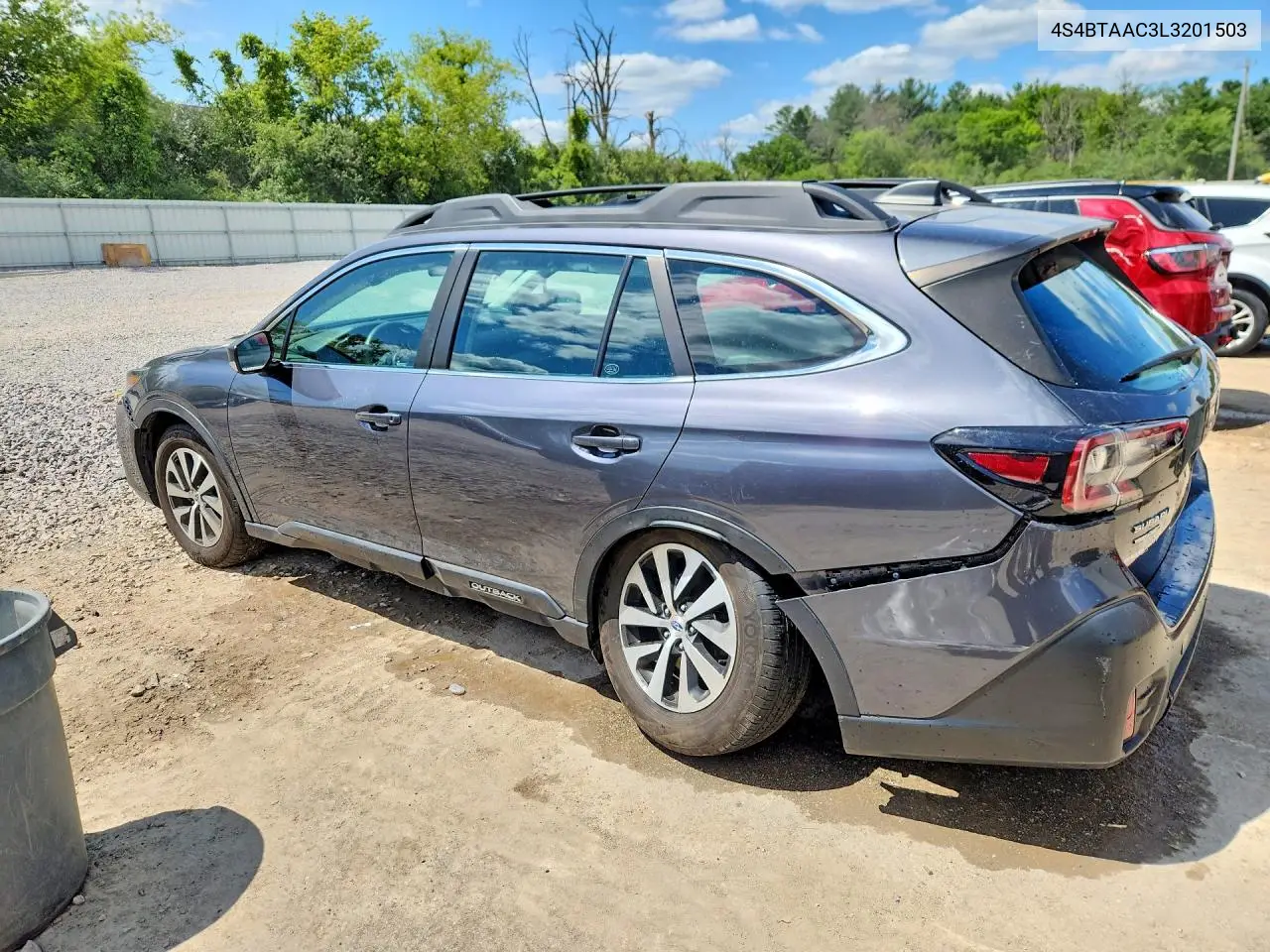 2020 Subaru Outback VIN: 4S4BTAAC3L3201503 Lot: 62048016