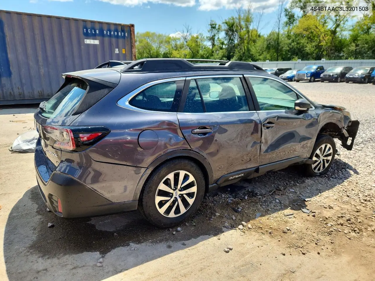 2020 Subaru Outback VIN: 4S4BTAAC3L3201503 Lot: 62048016