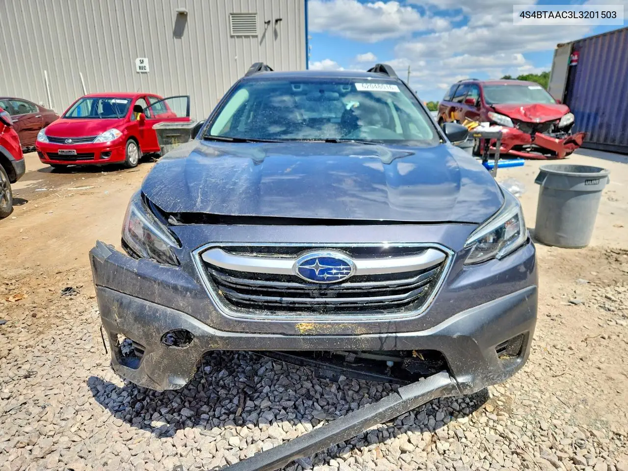 2020 Subaru Outback VIN: 4S4BTAAC3L3201503 Lot: 62048016