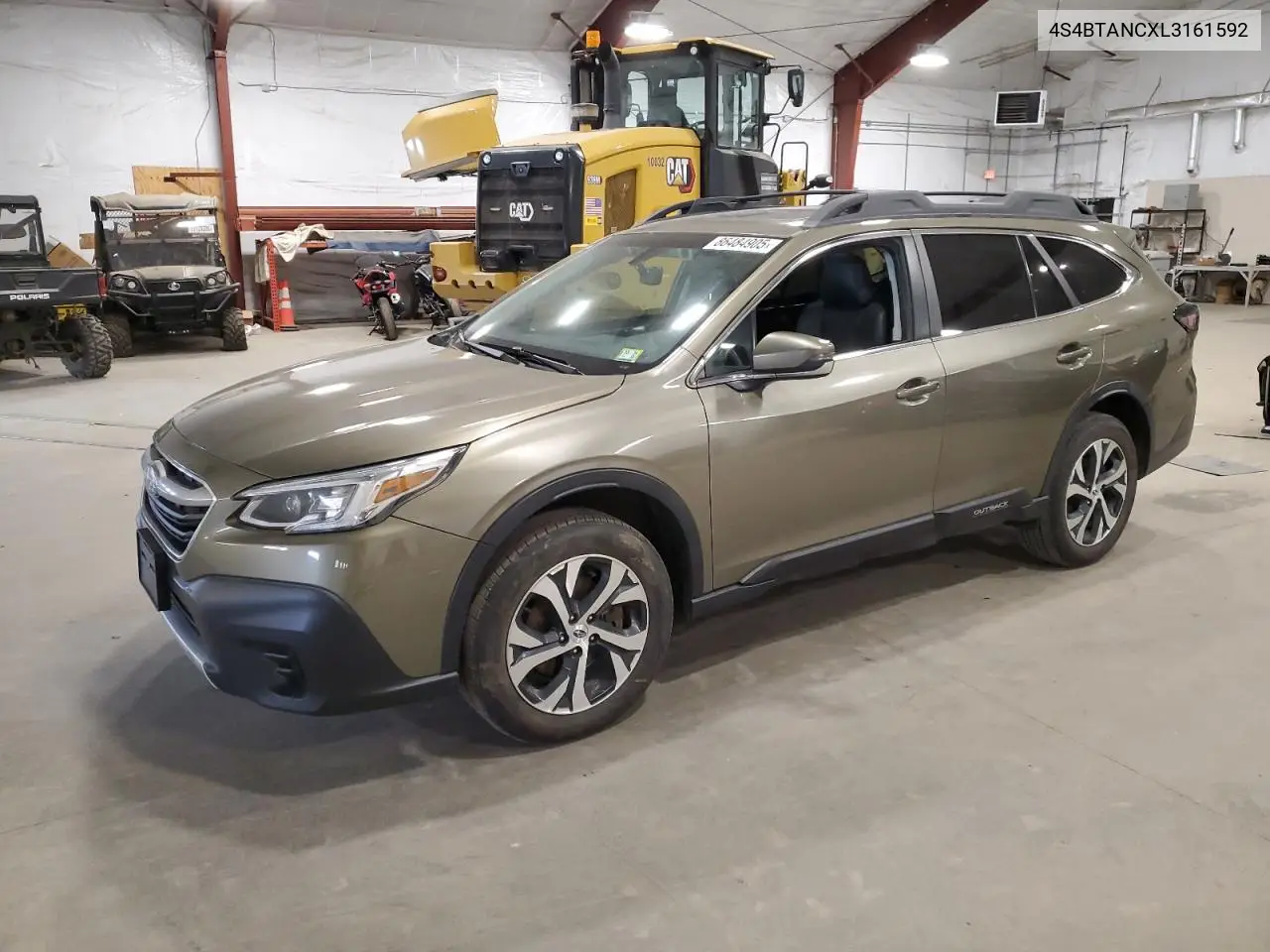 4S4BTANCXL3161592 2020 Subaru Outback Limited