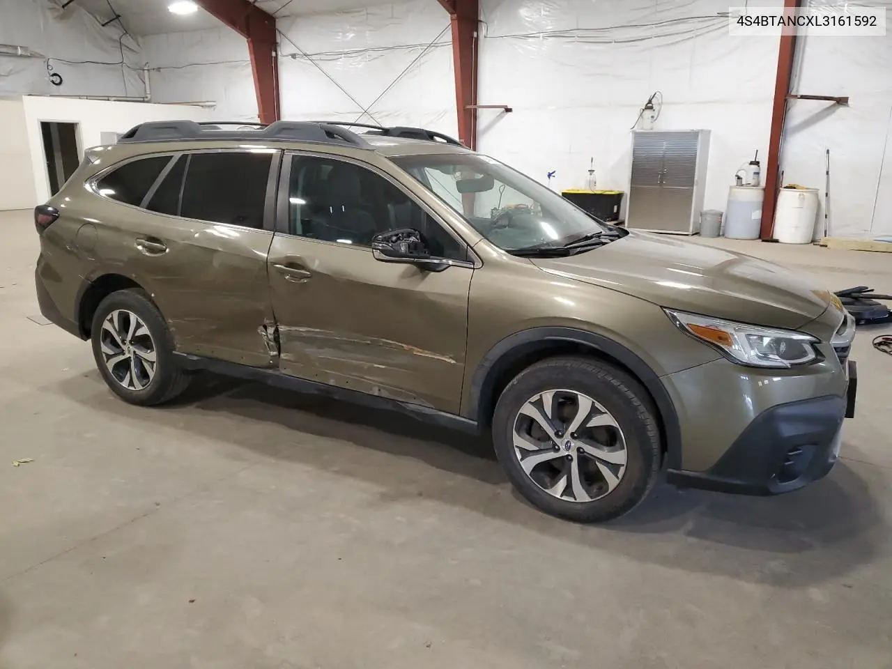 4S4BTANCXL3161592 2020 Subaru Outback Limited