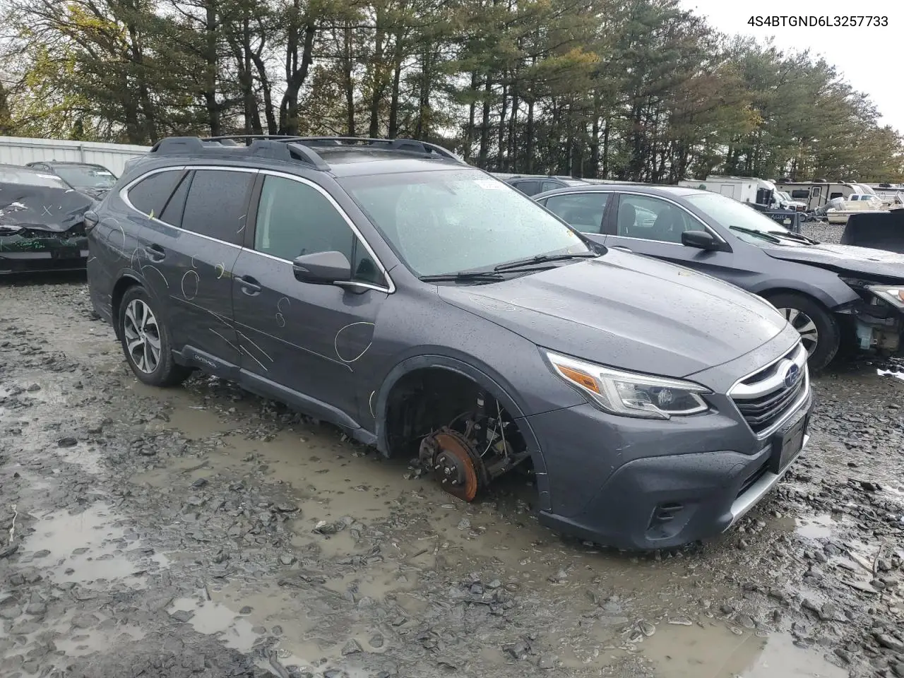 4S4BTGND6L3257733 2020 Subaru Outback Limited Xt