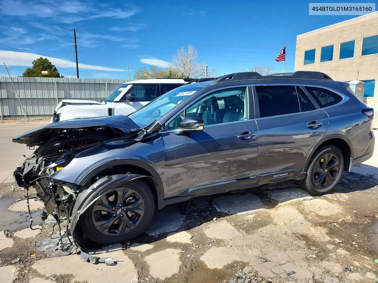 2021 Subaru Outback Onyx Edition Xt VIN: 4S4BTGLD1M3165160 Lot: 46521386