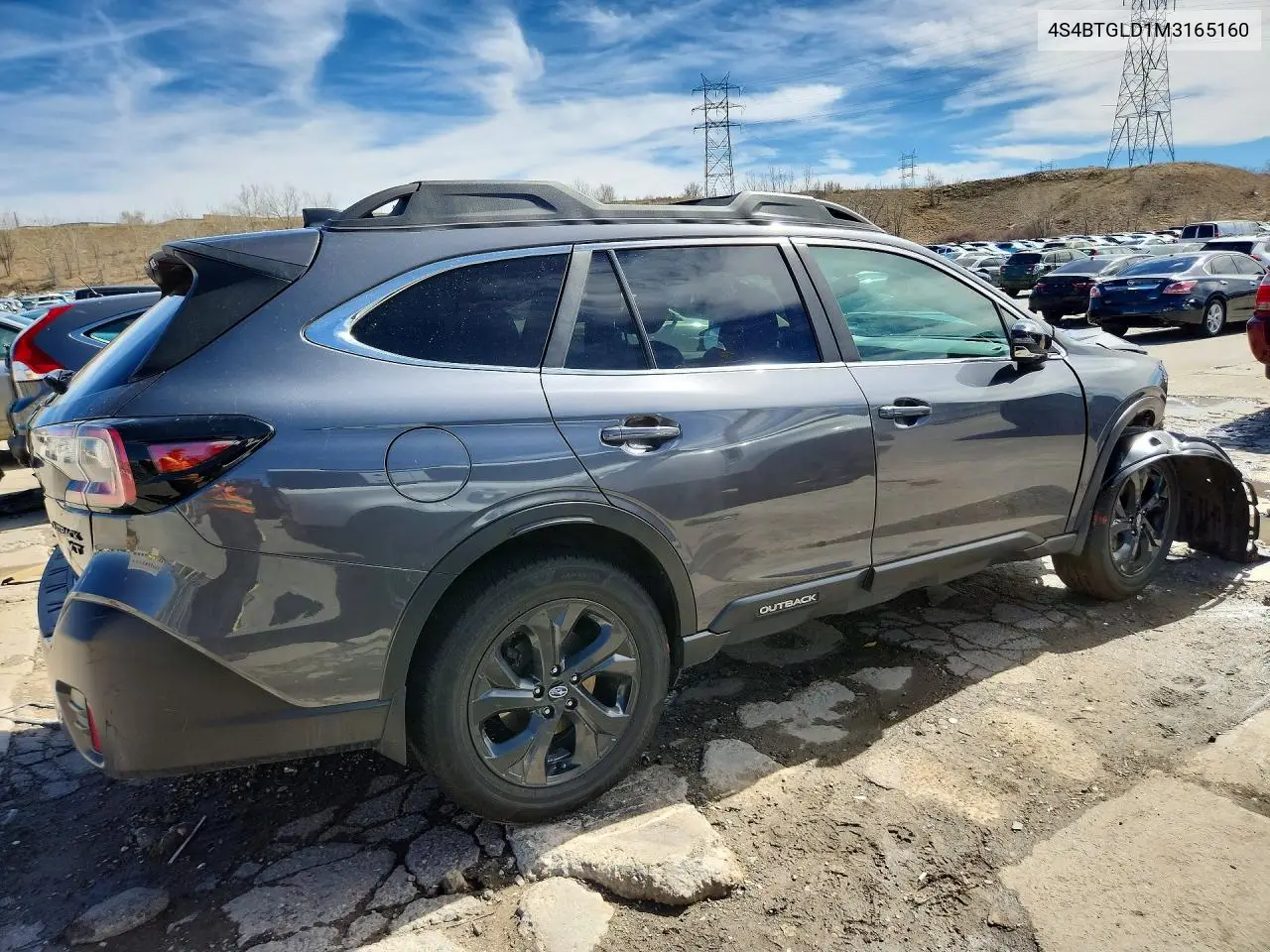 2021 Subaru Outback Onyx Edition Xt VIN: 4S4BTGLD1M3165160 Lot: 46521386