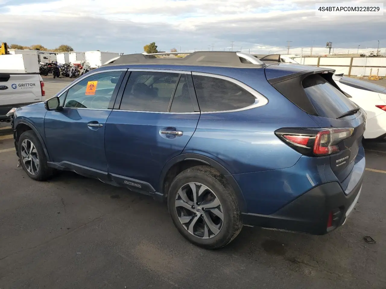 4S4BTAPC0M3228229 2021 Subaru Outback Touring