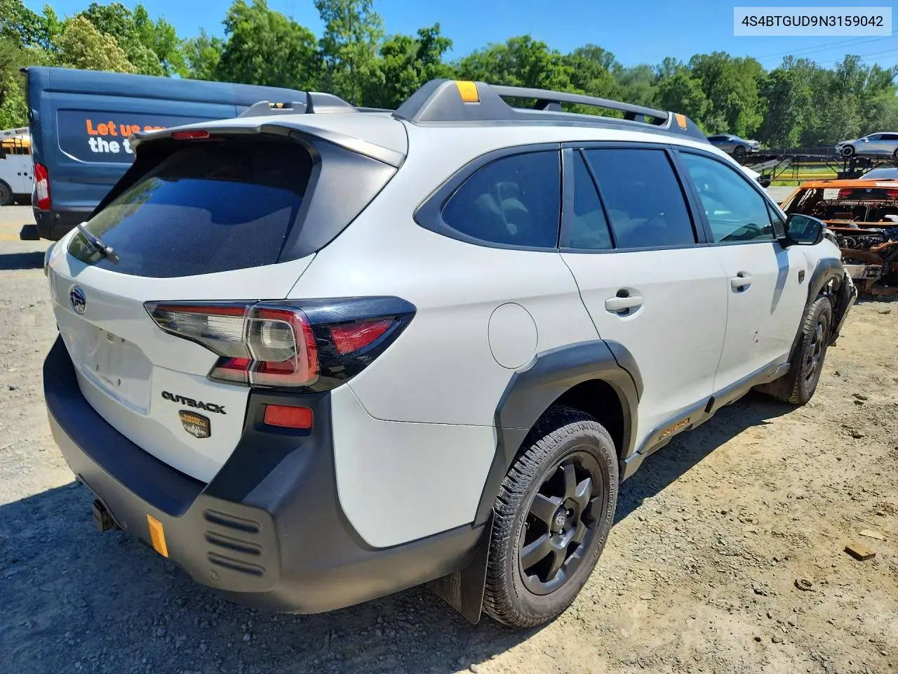 2022 Subaru Outback Wilderness VIN: 4S4BTGUD9N3159042 Lot: 55326966
