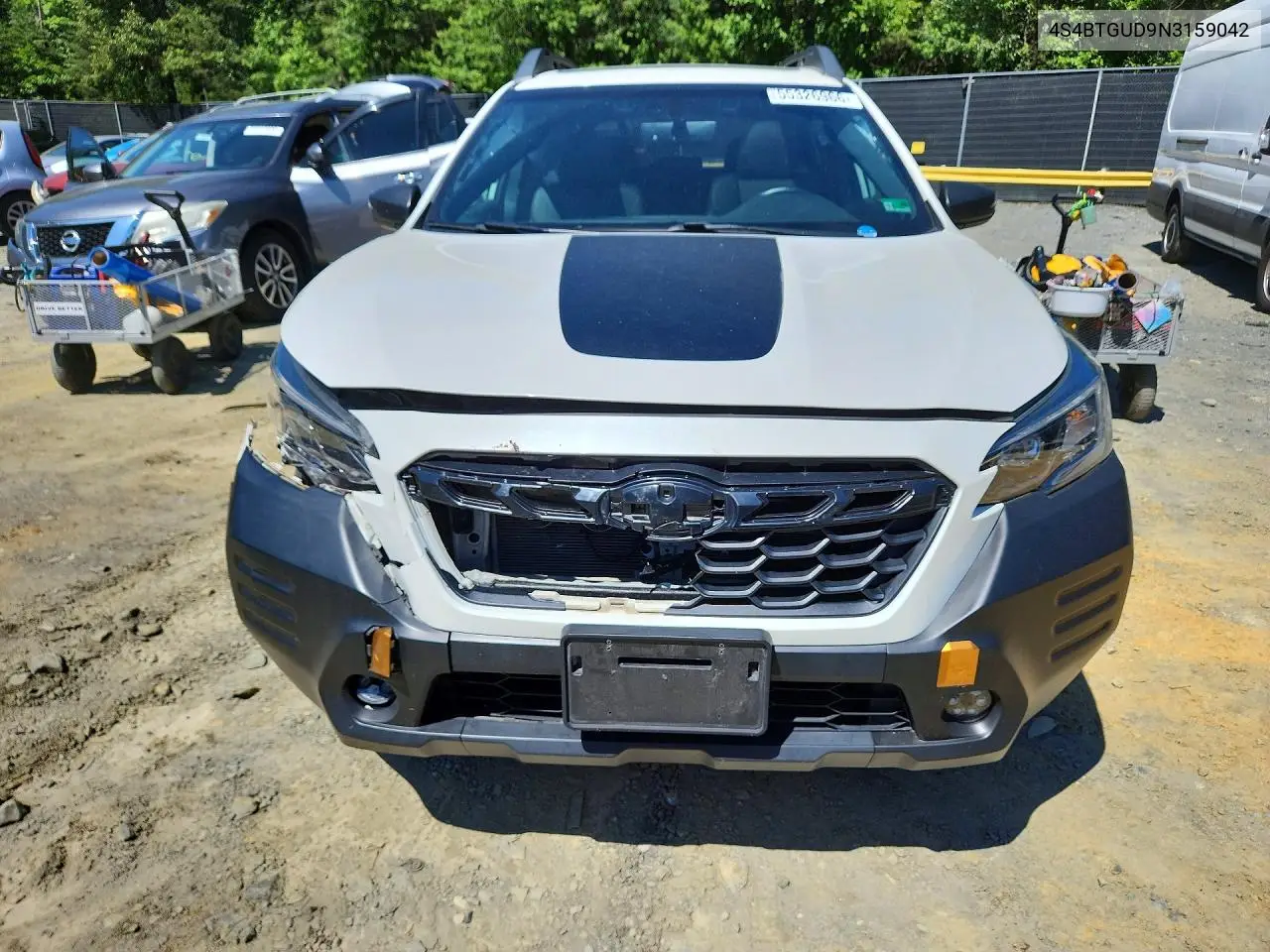 2022 Subaru Outback Wilderness VIN: 4S4BTGUD9N3159042 Lot: 55326966