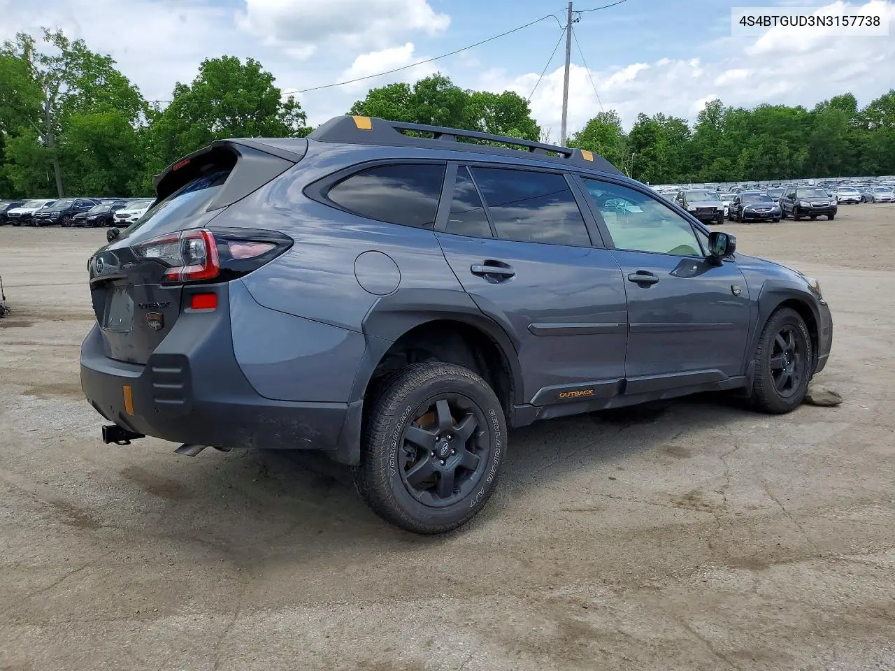 2022 Subaru Outback Wilderness VIN: 4S4BTGUD3N3157738 Lot: 56795906