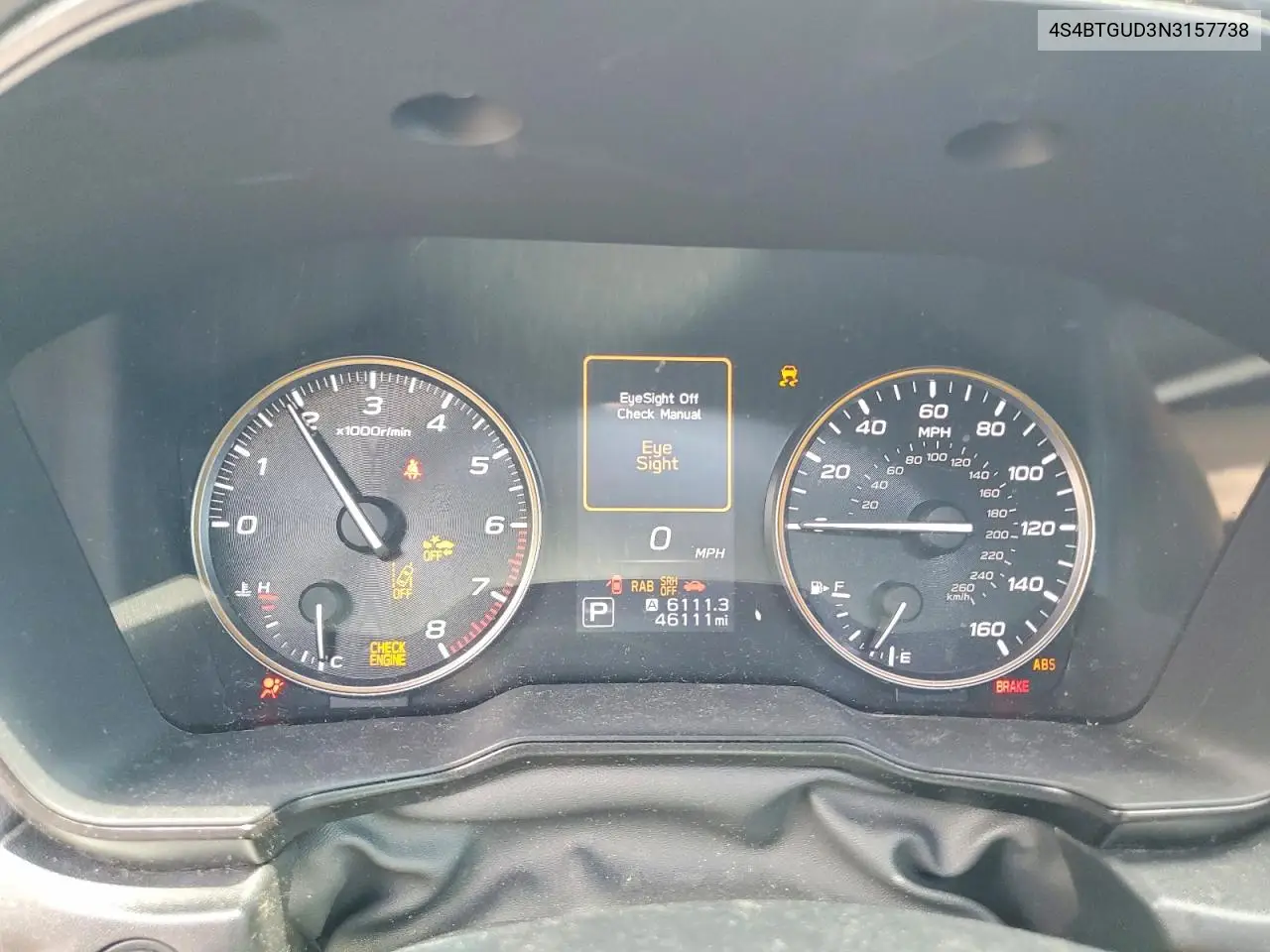 2022 Subaru Outback Wilderness VIN: 4S4BTGUD3N3157738 Lot: 56795906